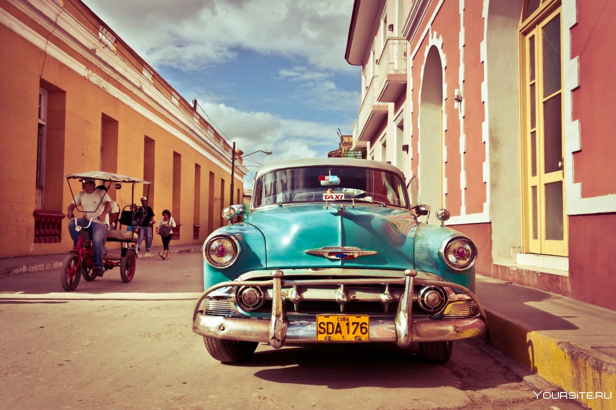 Куба ретромобили Гавана