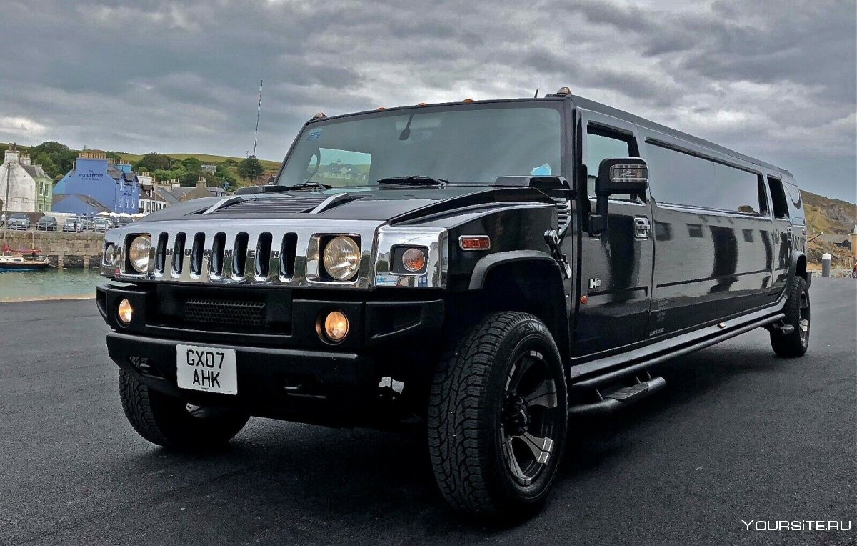 Hummer h2 черный