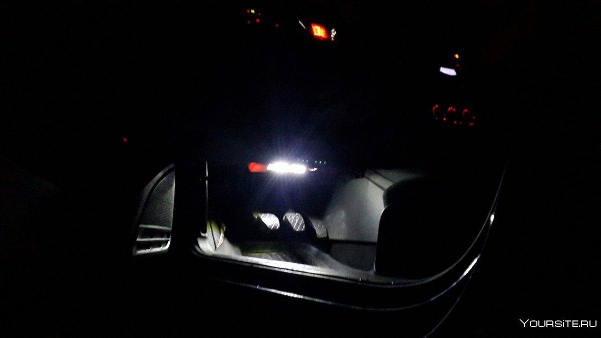 Polo sedan подсветка ног через блок ВСМ