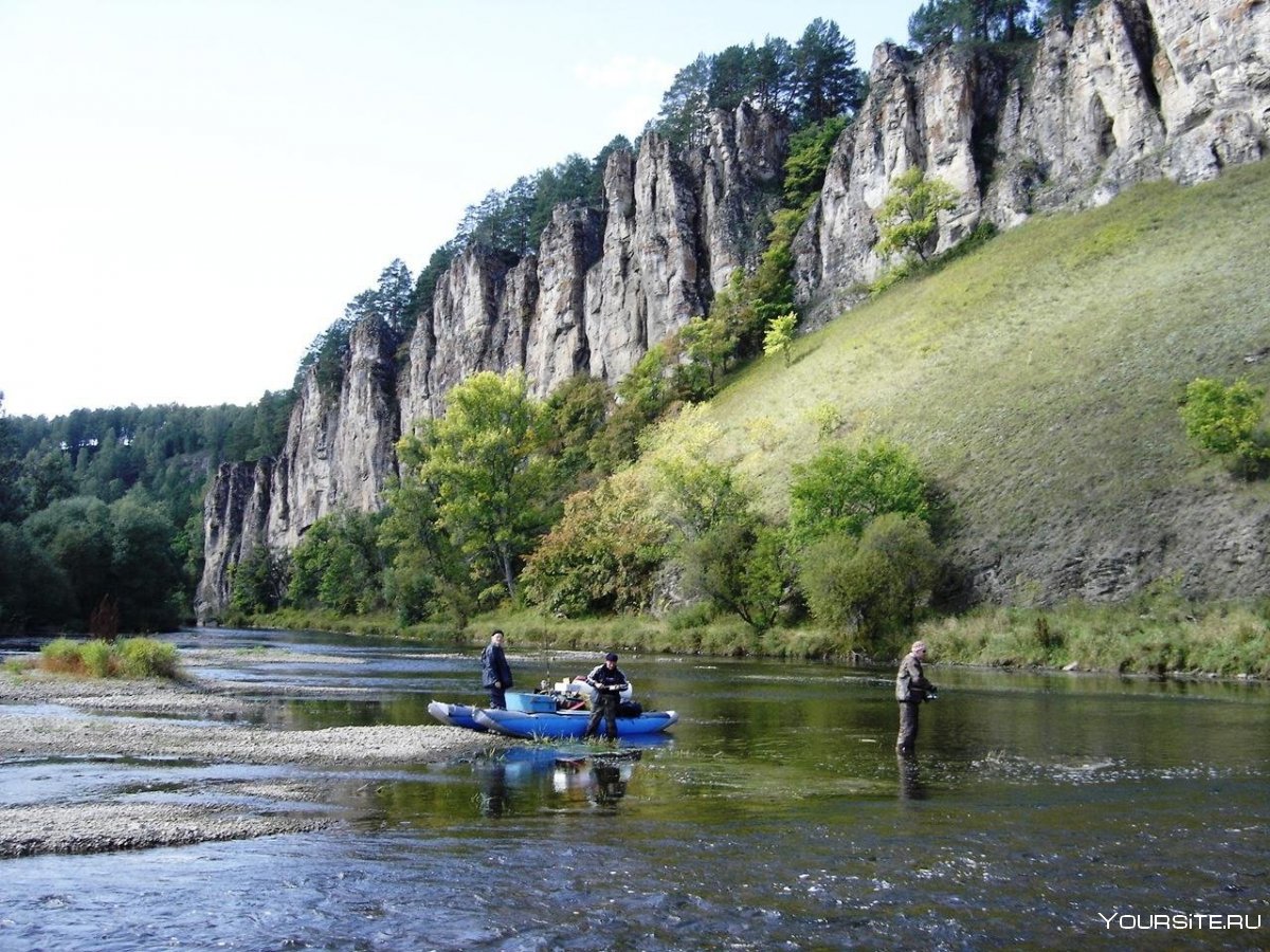 Река Зилим в Башкирии сплав