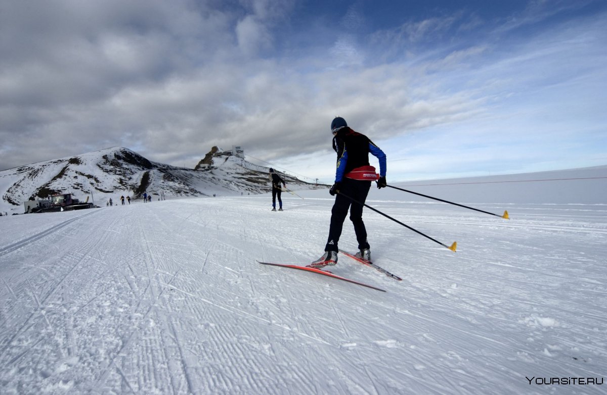 Катание на беговых лыжах