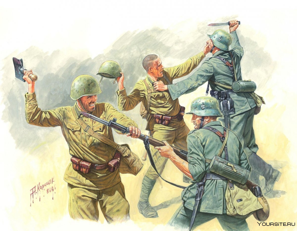 Великая Отечественная война рукопашная бой
