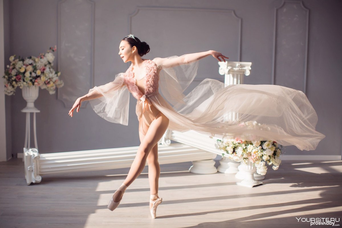 Фотосессия в стиле балерины