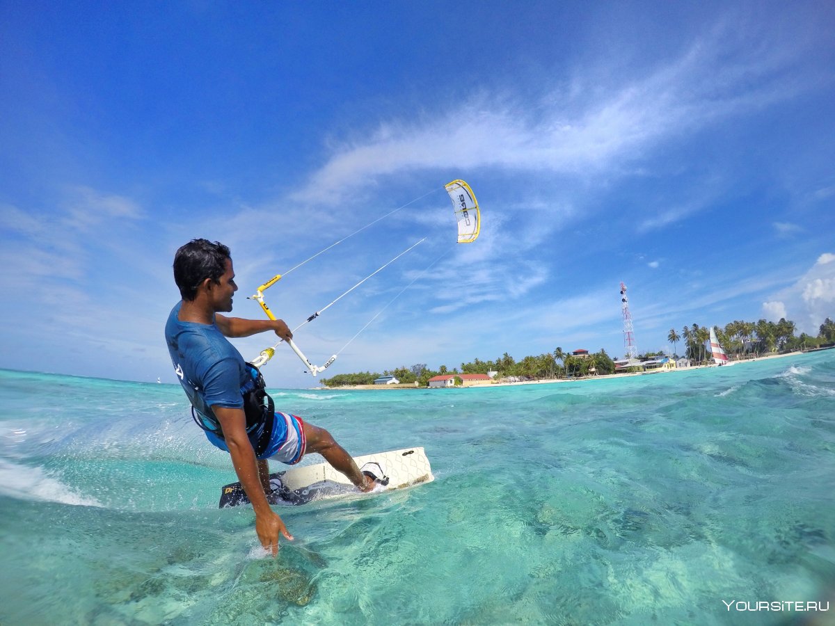 Серфинг на Мальдивах