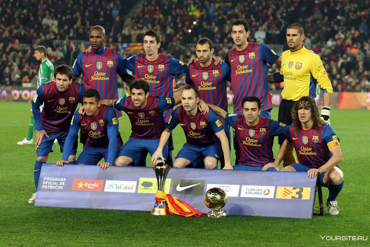 Barcelona FC 2014 команда