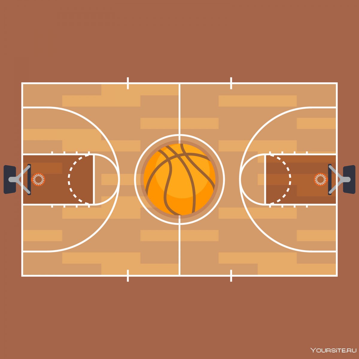 Баскетбол поле