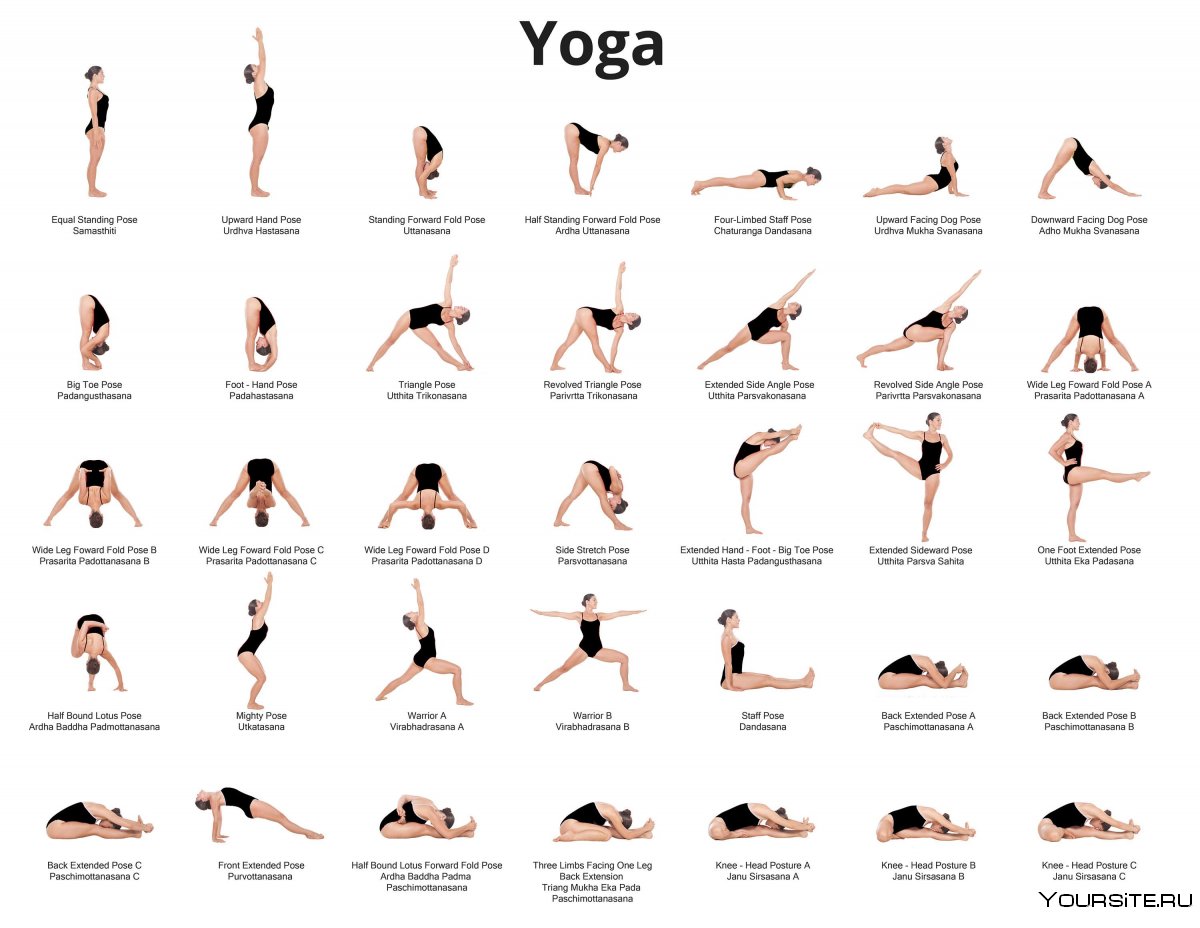 Аштанга йога для начинающих упражнения