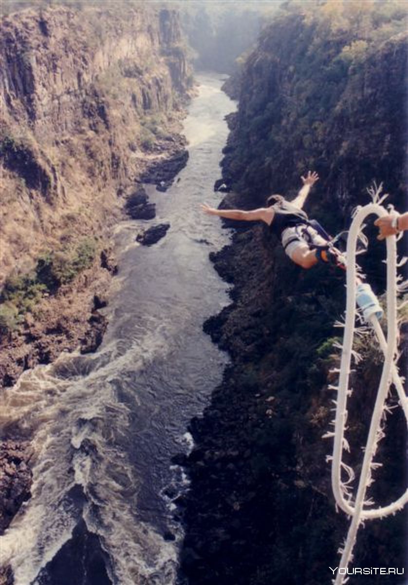 Водопад Виктория тарзанка