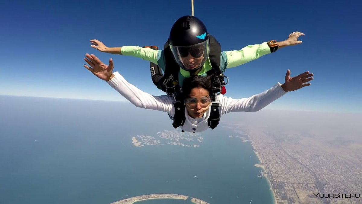 Скайдайв Дубай Skydive Dubai