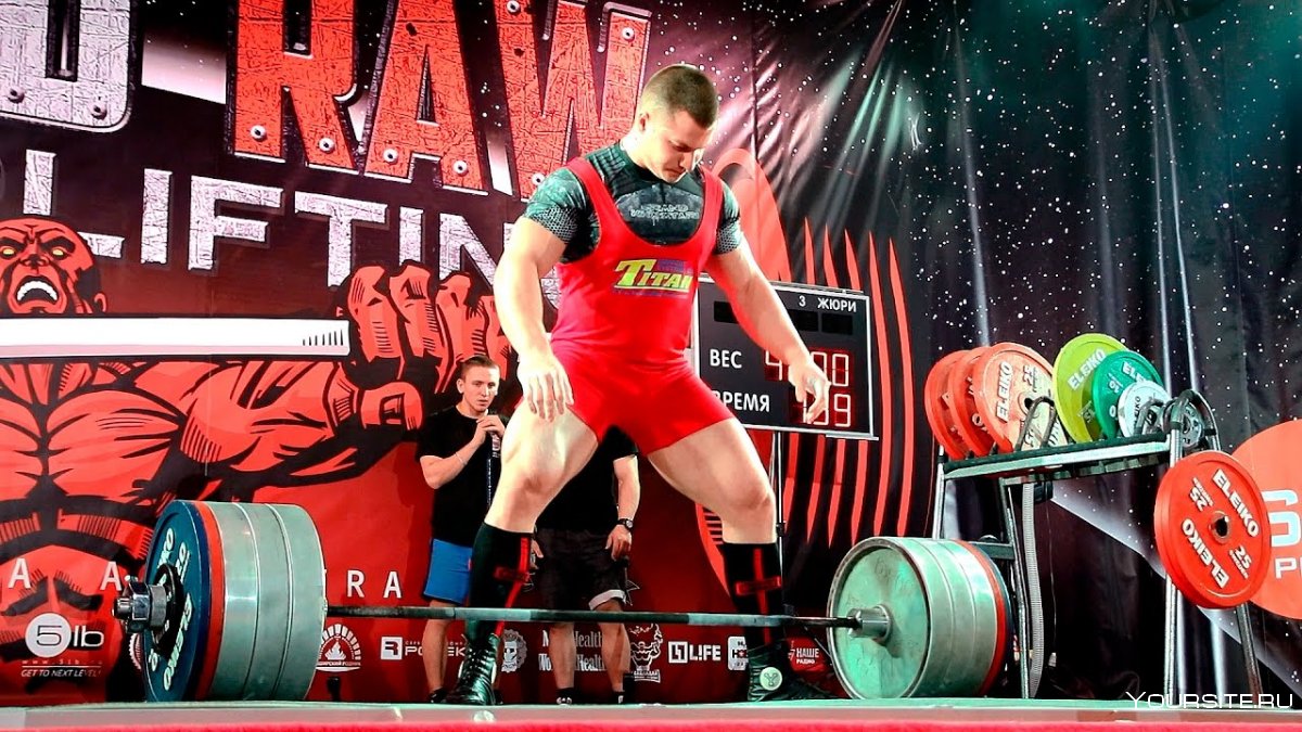 Становая тяга сумо Юрий Белкин