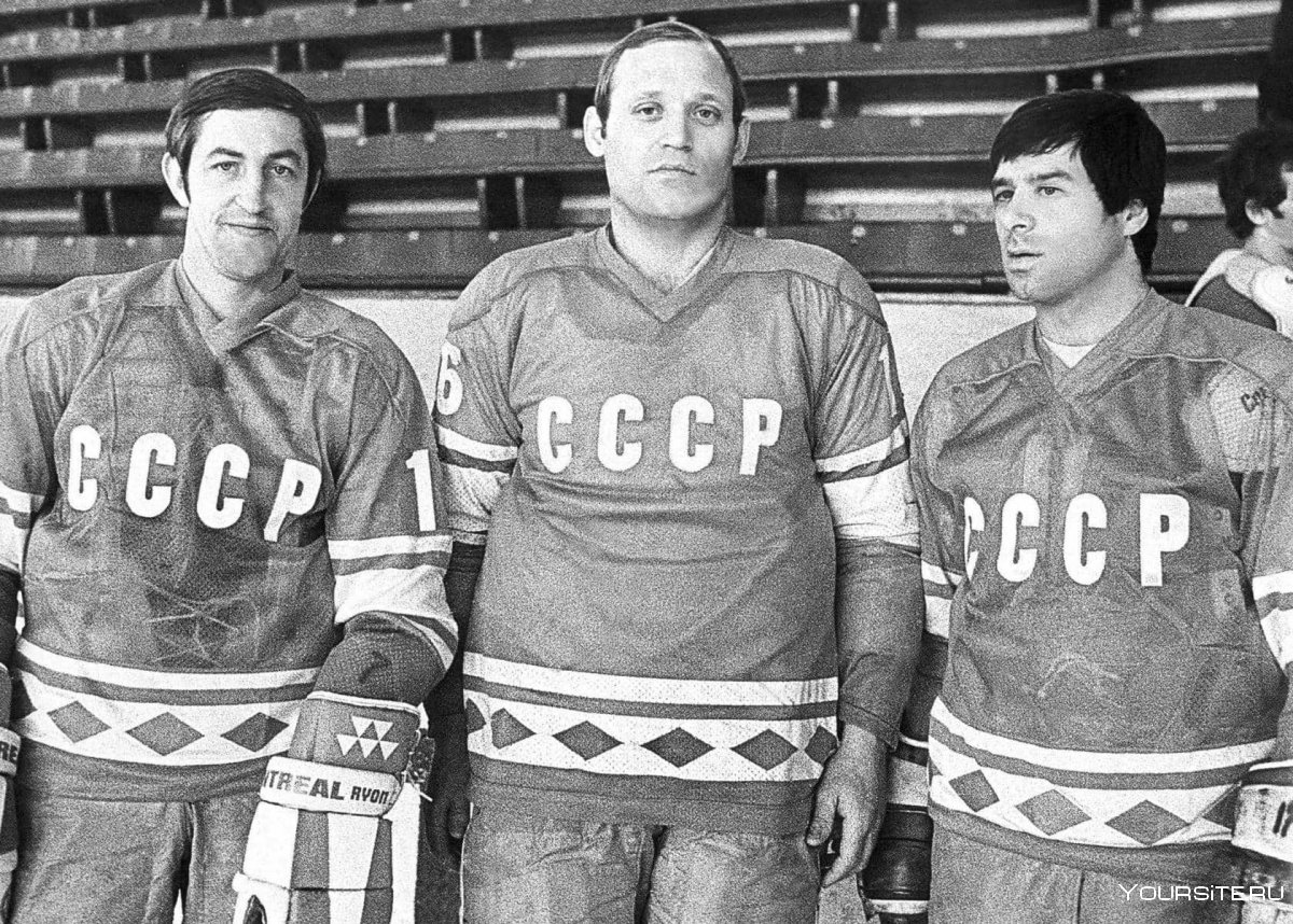 Легендарная тройка хоккеистов Харламов