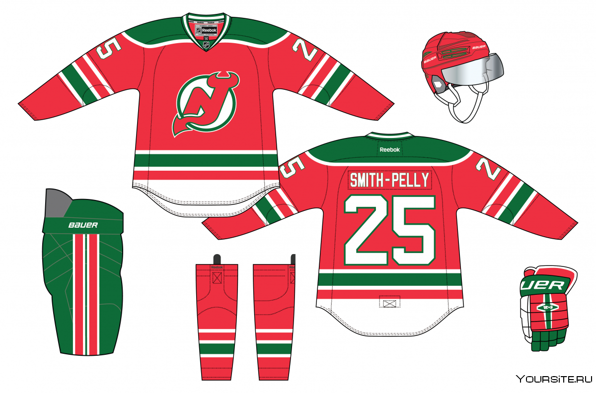 Хоккейная форма игроков NHL