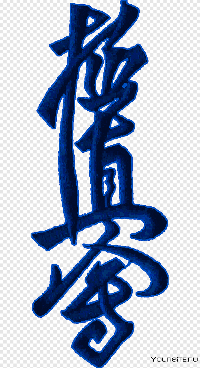 Каратэ киокушинкай надпись