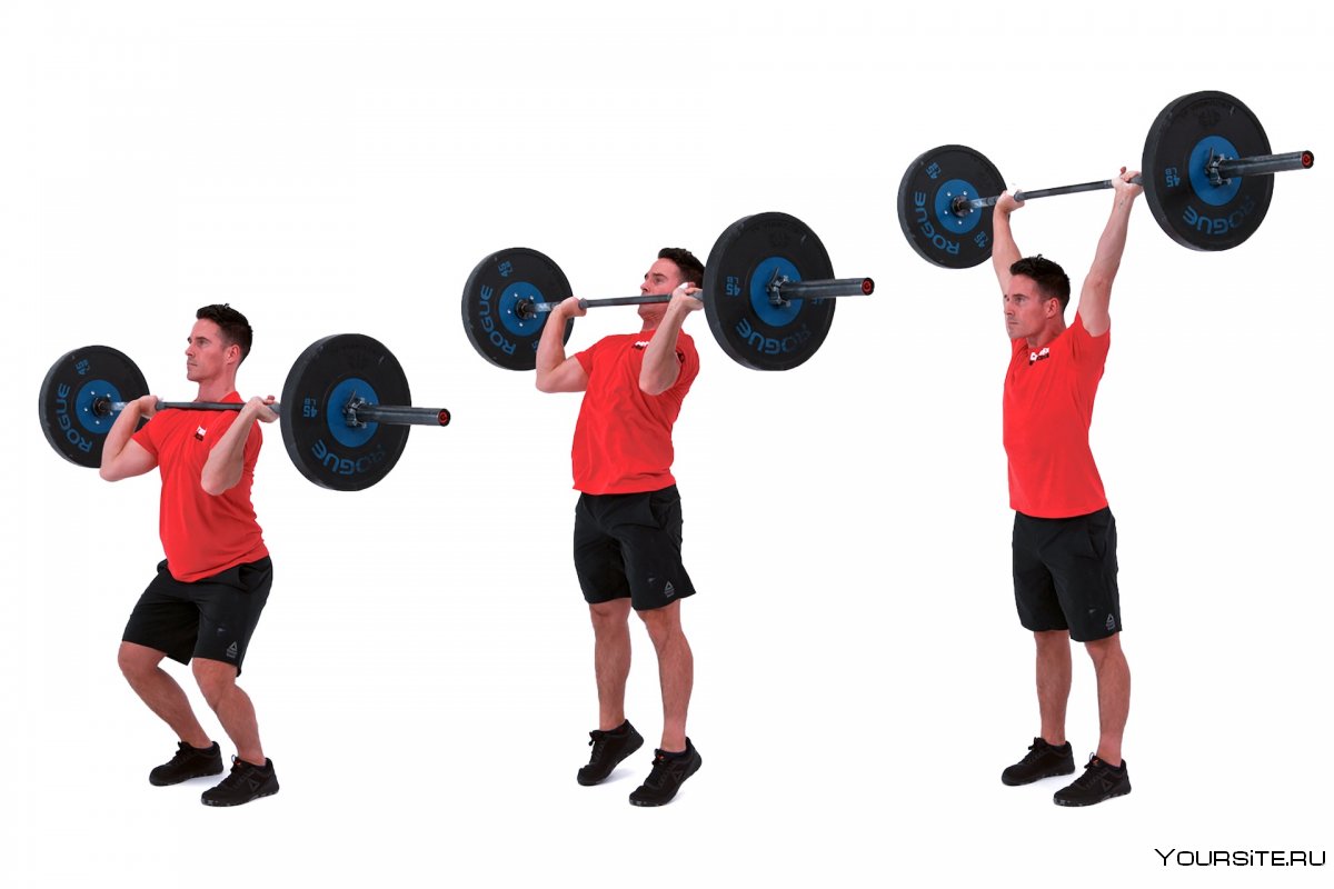 Жимовой швунг штанги