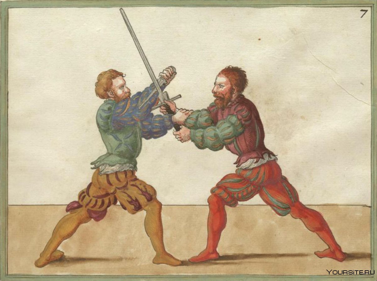 Фехтование двуручным мечом фехтбук