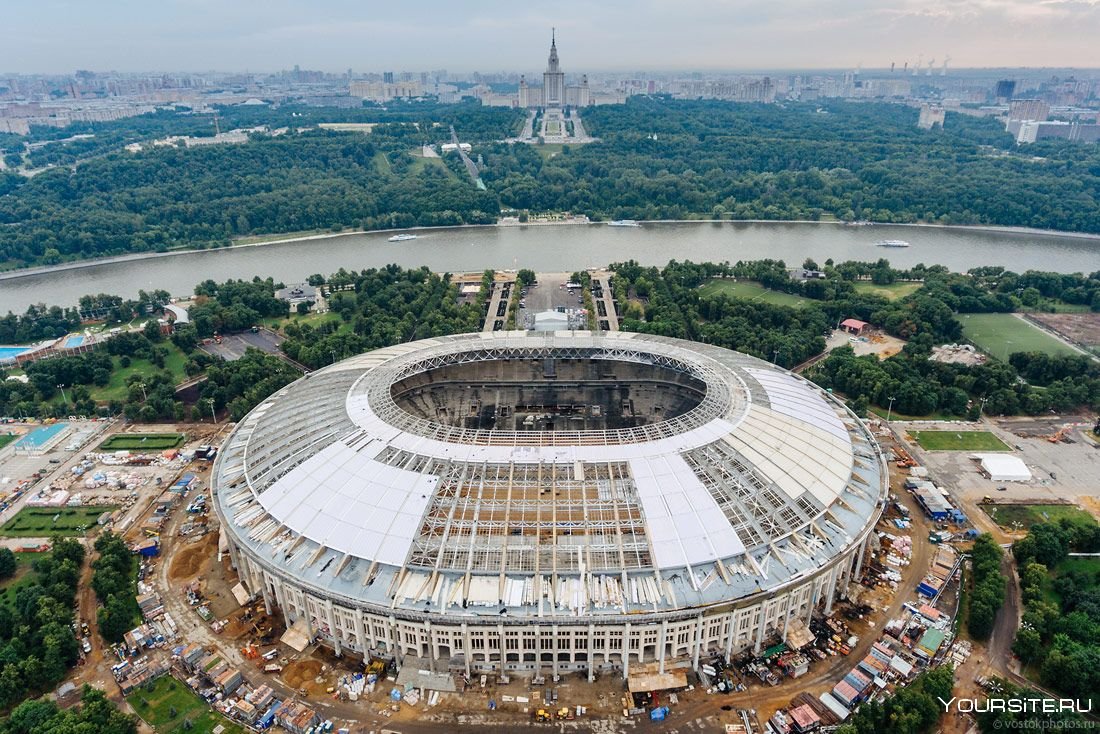 Стадион Лужники Москва 2018