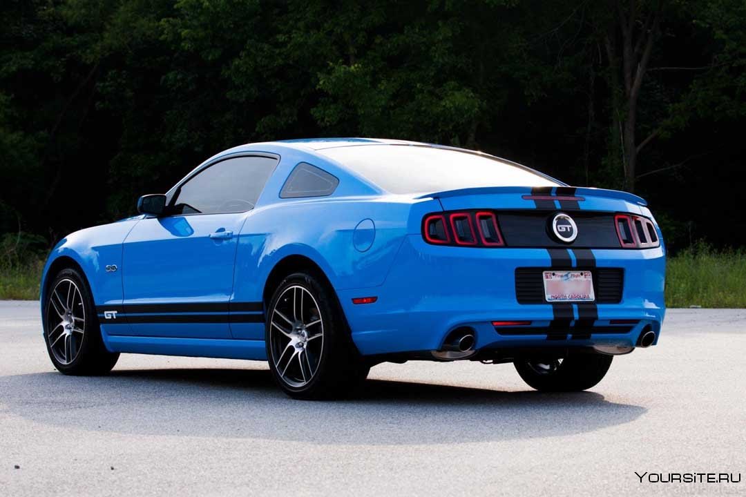 Ford Mustang Shelby gt500 Blue