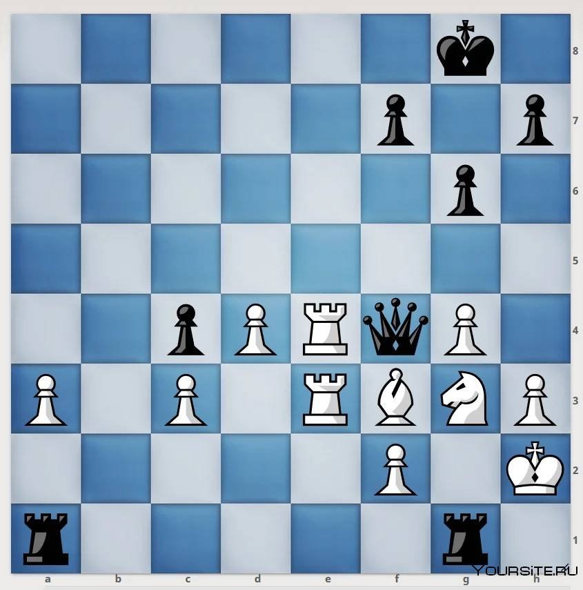 Шахматная комбинация мат в 3 хода