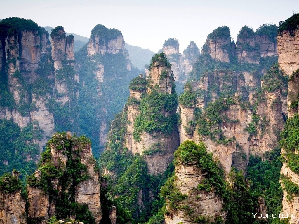 Горы аватара национальный парк Чжанцзяцзе
