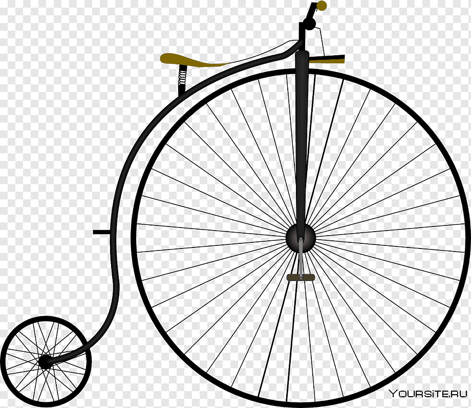Трёхколёсный велосипед пенни - фартинг