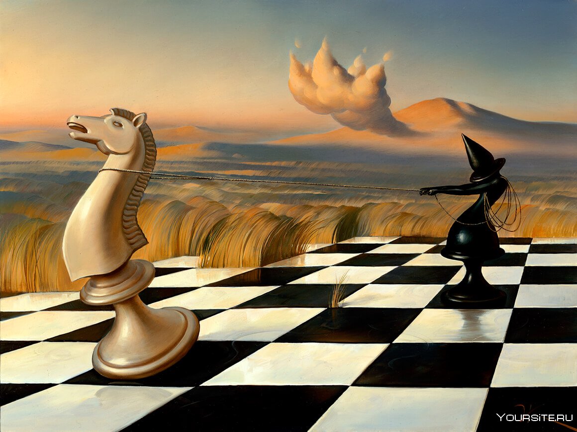 Владимир куш картины шахматы