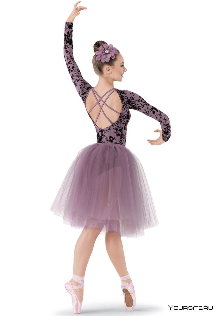 Балерина яркий костюм
