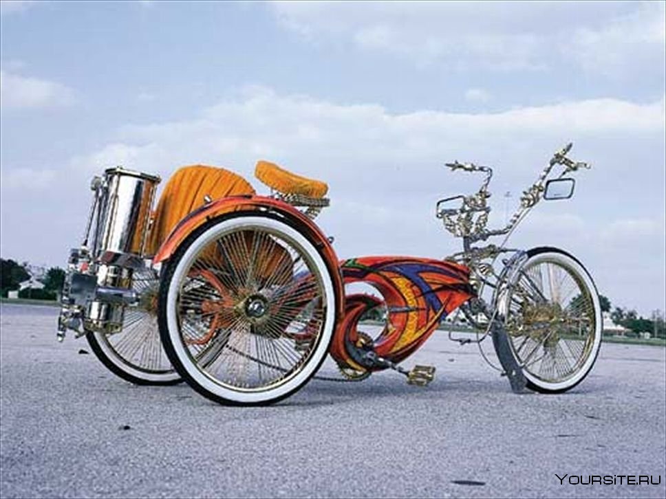 Трёхколёсный велосипед лоурайдер