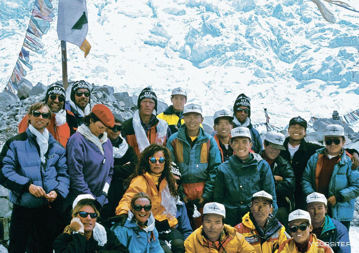 Эверест альпинисты