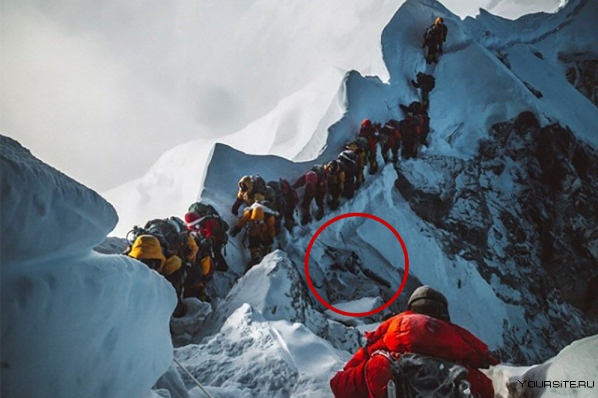 Роб Холл на горе Эверест