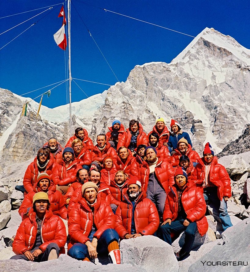 Альпинисты 1996 года Эверест