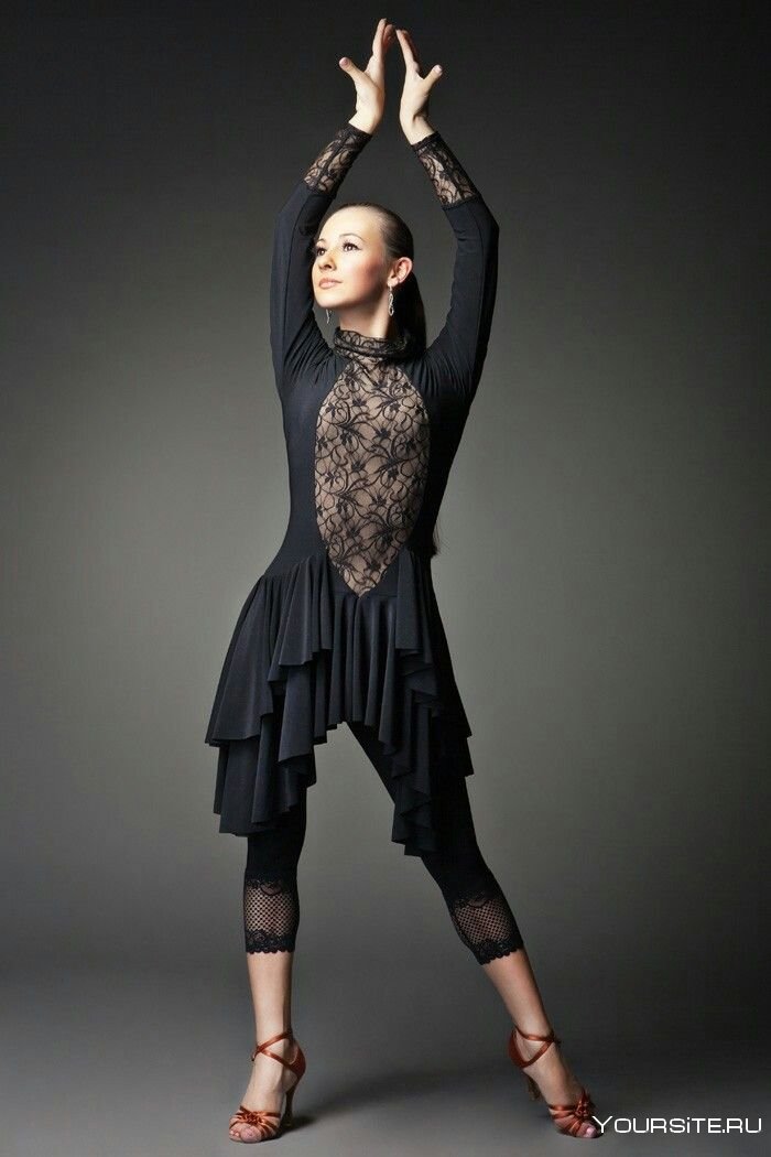 Платье для современного танца - 49 фото