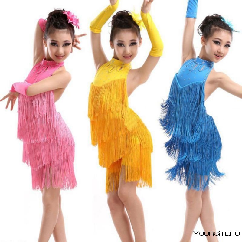 Танцевальные платья для девочек