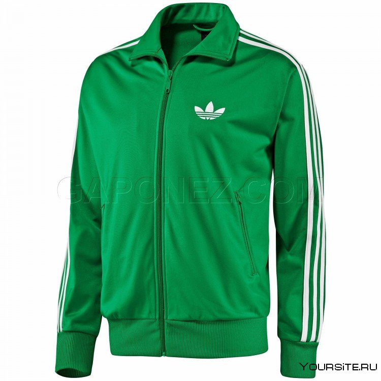 Adidas Firebird олимпийка зелёная