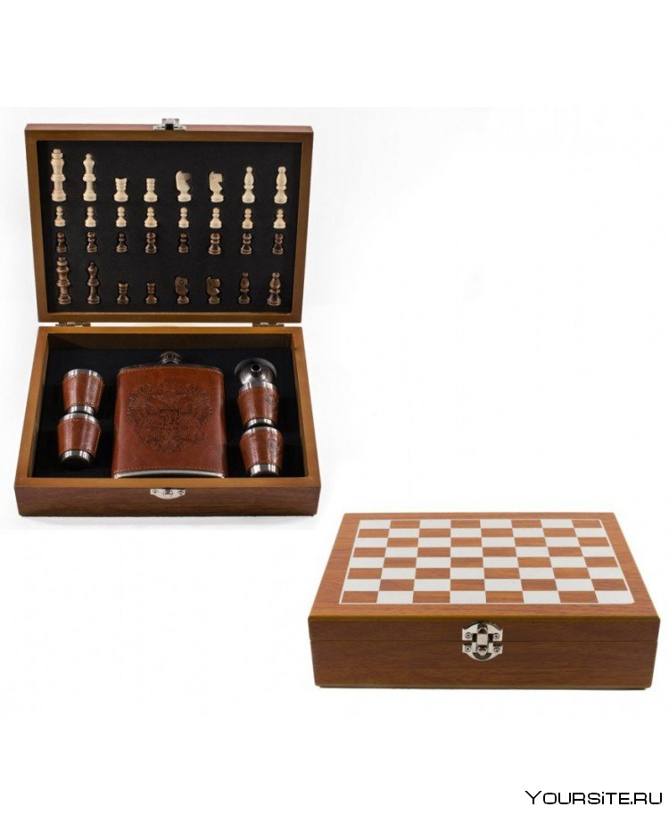 Подарочный набор "пьяные шахматы" (рюмки) :(086 l):