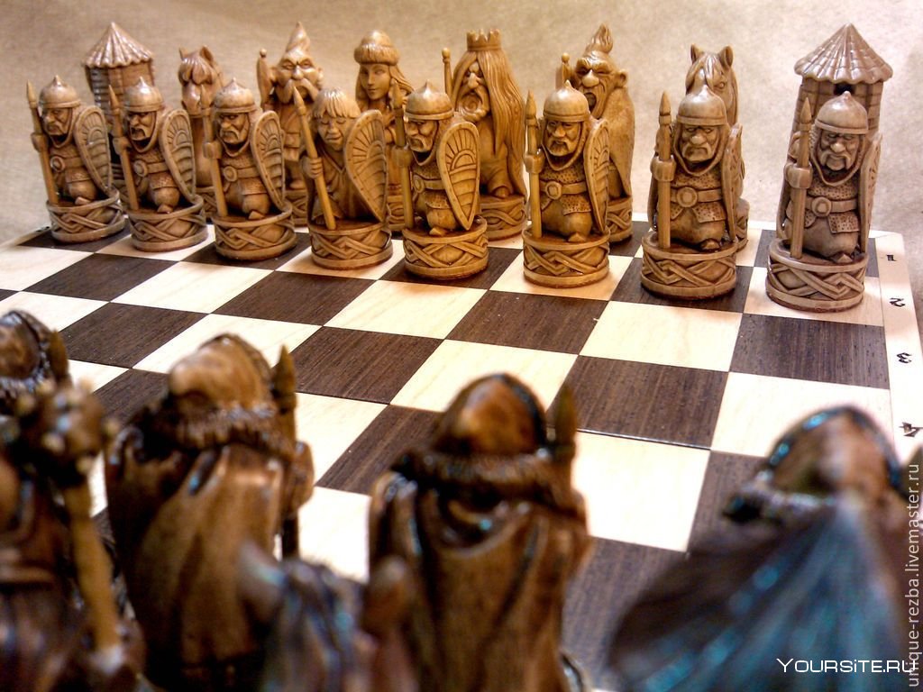 Славянские шахматы фигуры