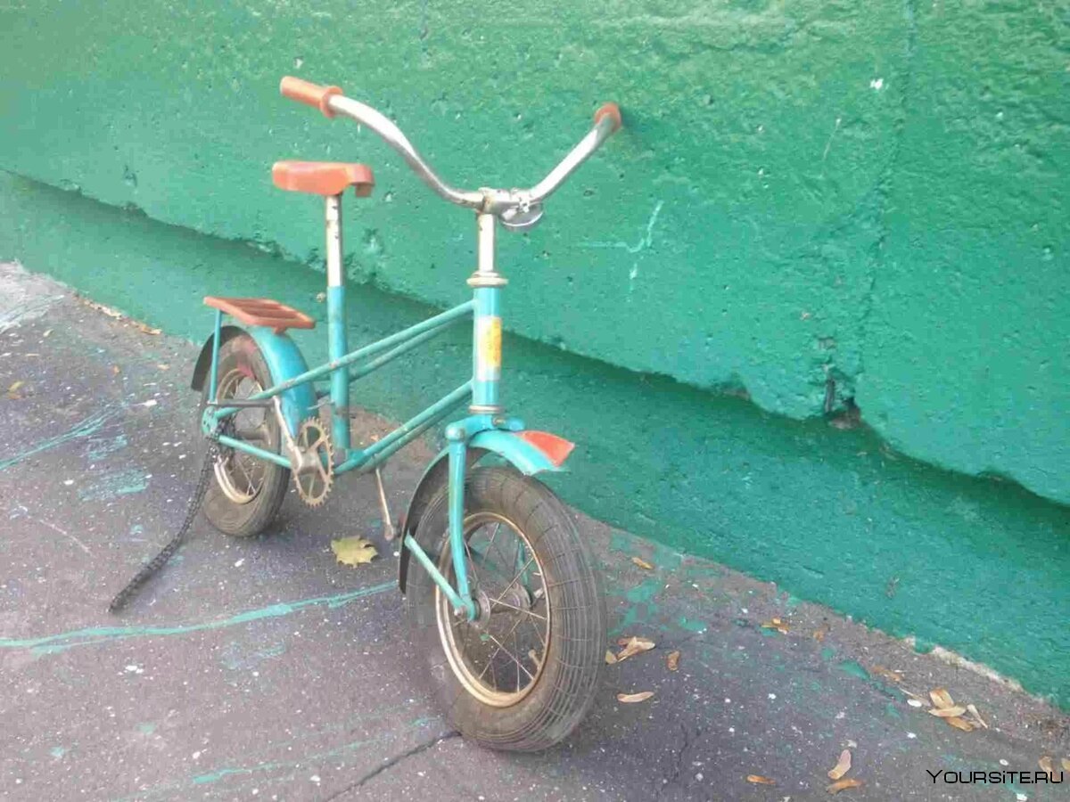 Советский велосипед мишка