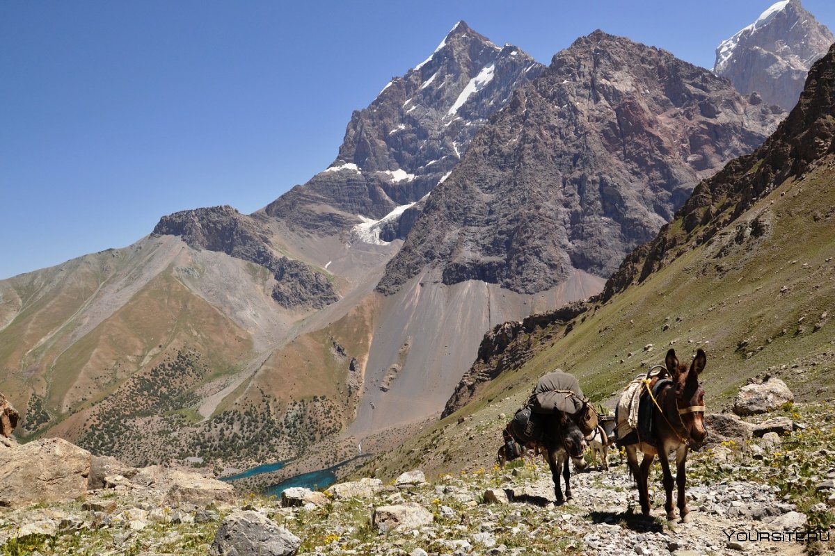 Фанские горы Таджикистан