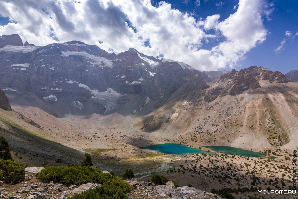Таджикистан Душанбе горы