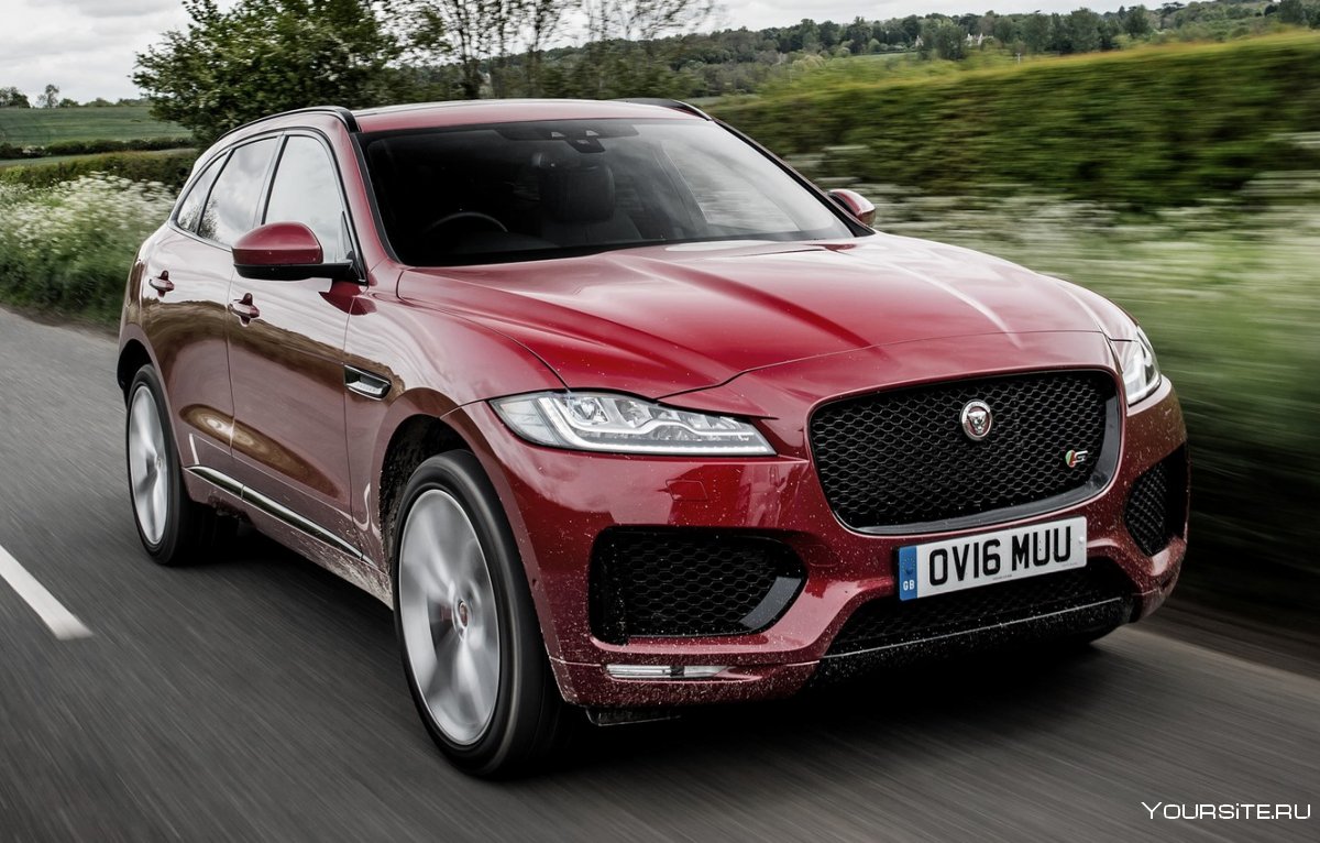 Ягуар f Pace r Sport
