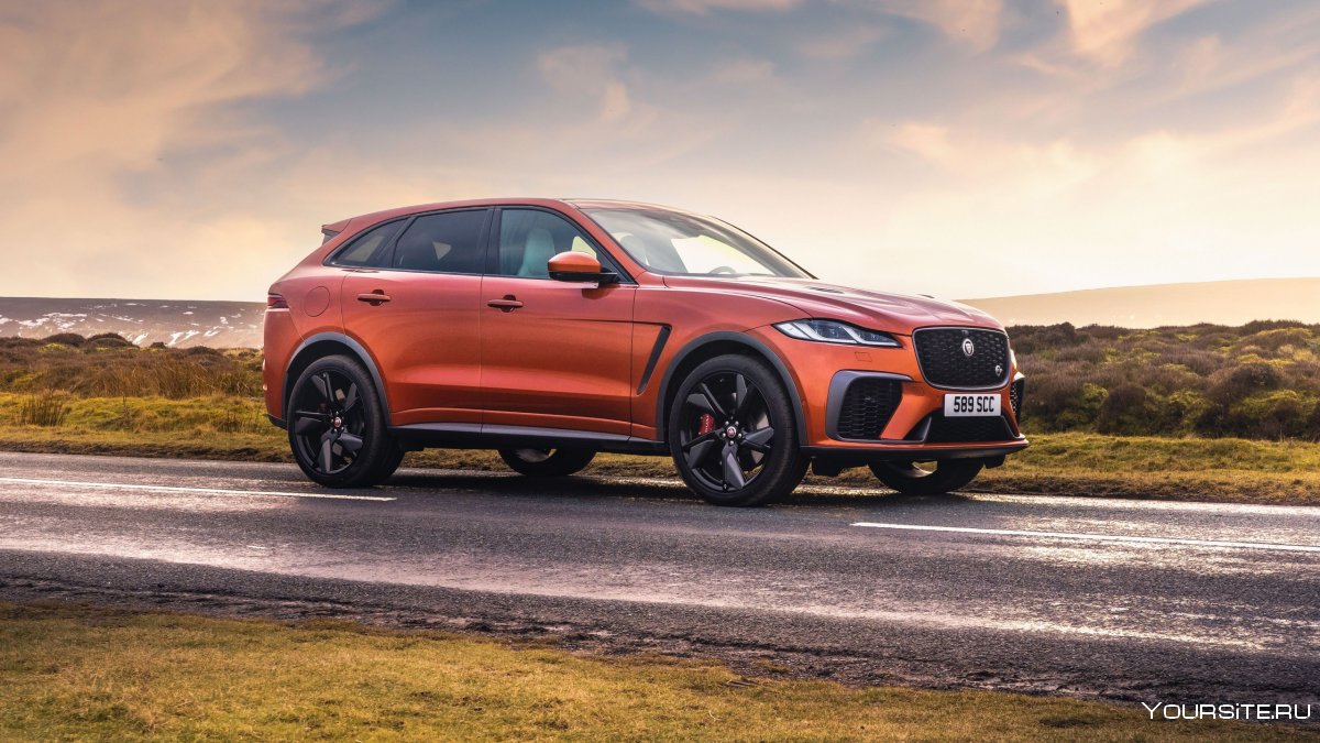 Jaguar f-Pace 2020 белый
