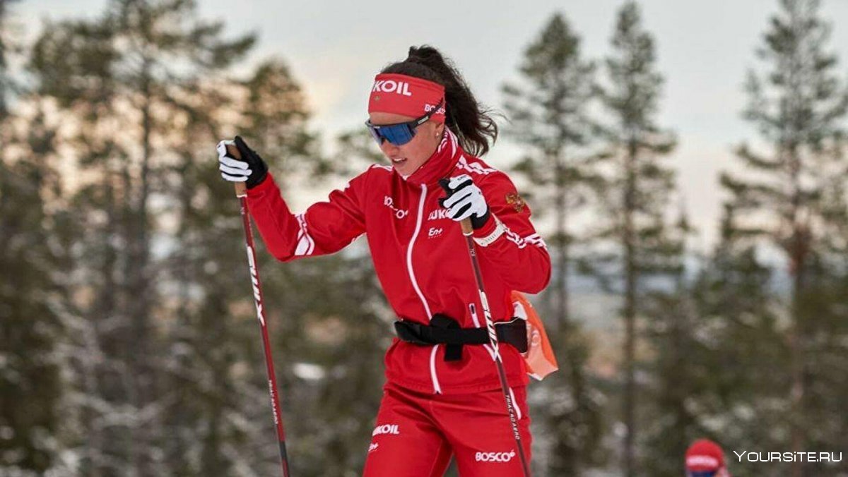 Анна Грухвина лыжные гонки