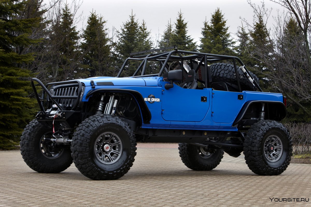 Jeep Wrangler Blue
