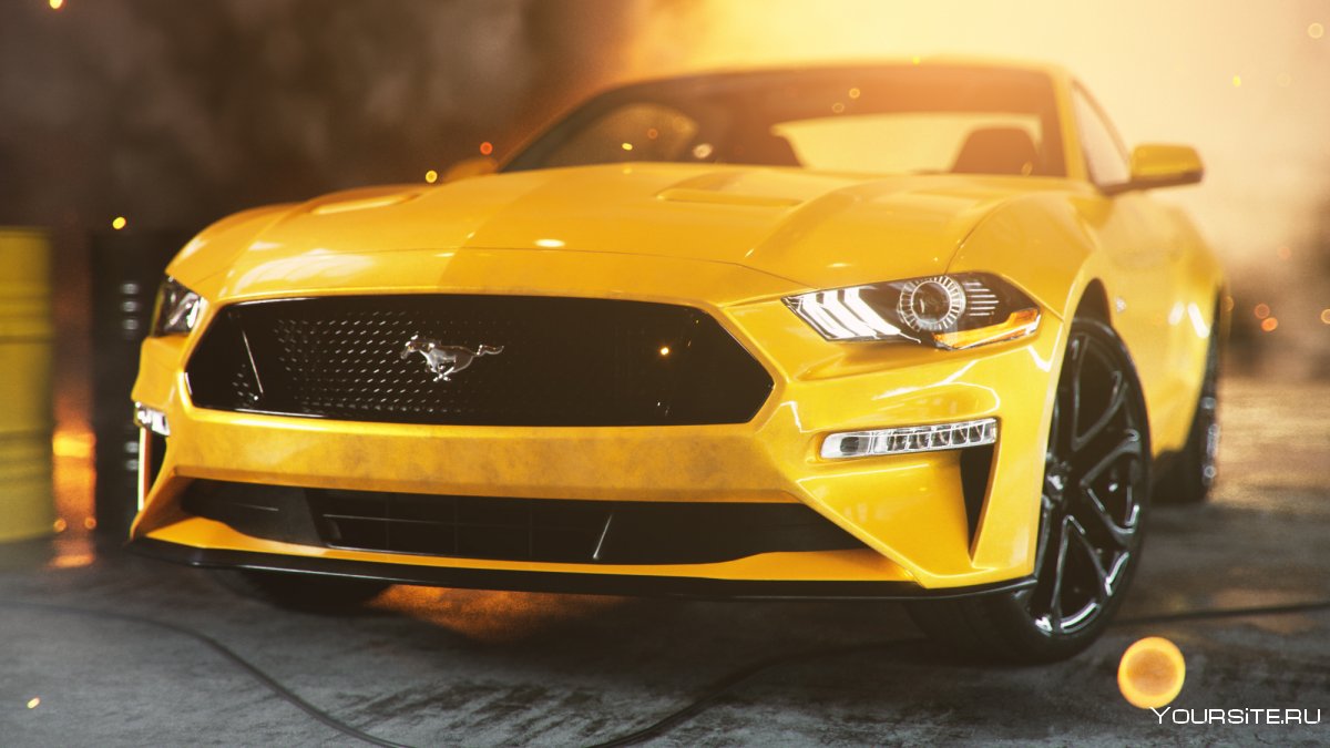 Ford Mustang Yellow