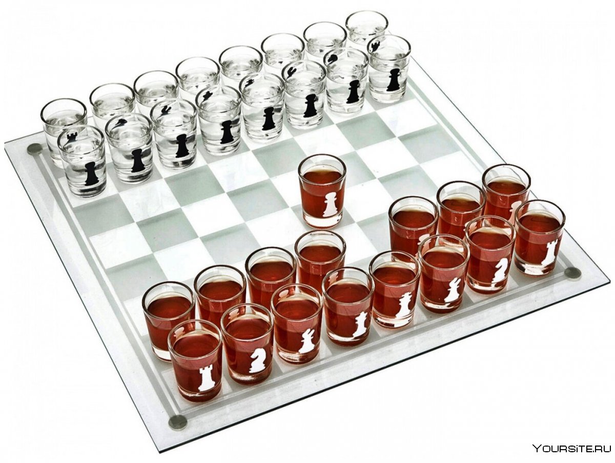 Шахматы с алкоголем