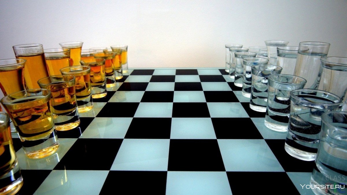 Алкогольные шахматы Ласкер