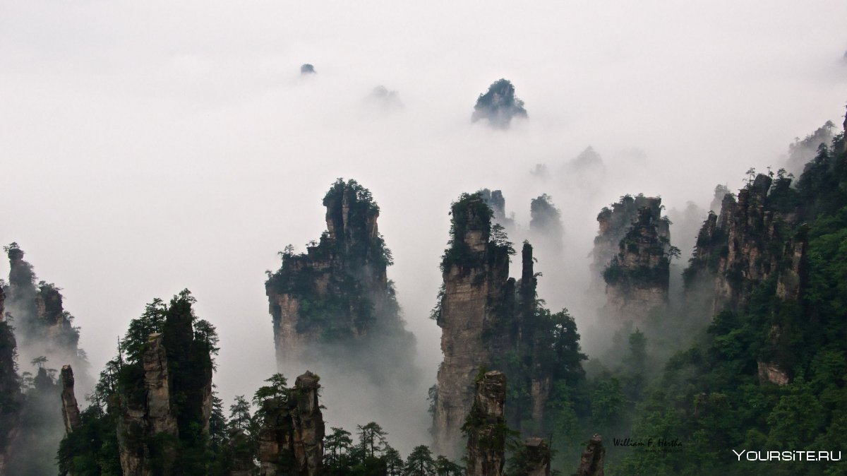 Гора Тяньцзы, Китай