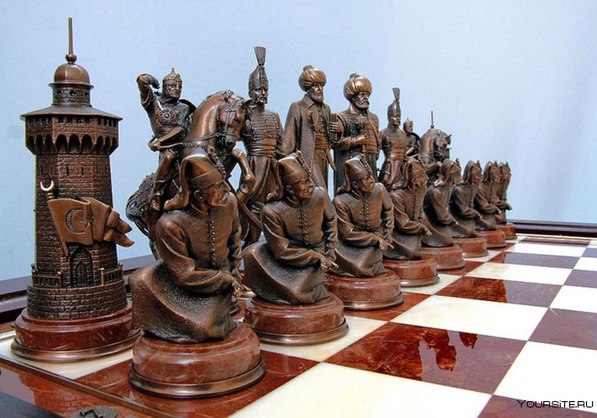 Шахматы деревянные индийские