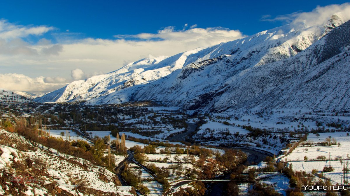 Горы Дагестана зимой