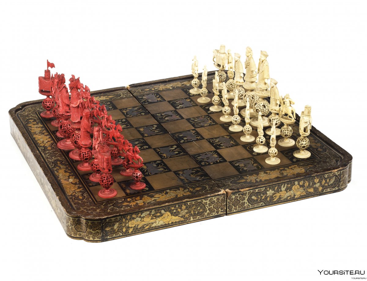 Древние индийские шахматы чатуранга