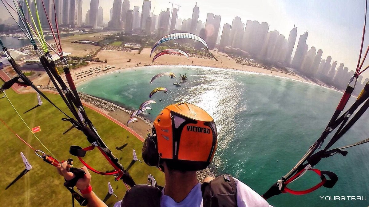 Дубай Paragliding